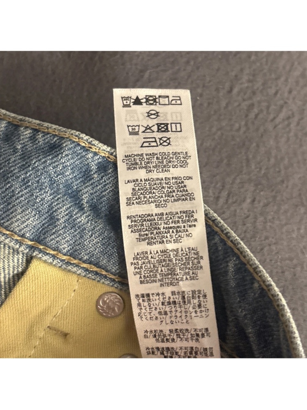 NEW Rag & Bone Shea High-rise Relaxed Straight Full Length Jeans Size 27 - Picture 14 of 16